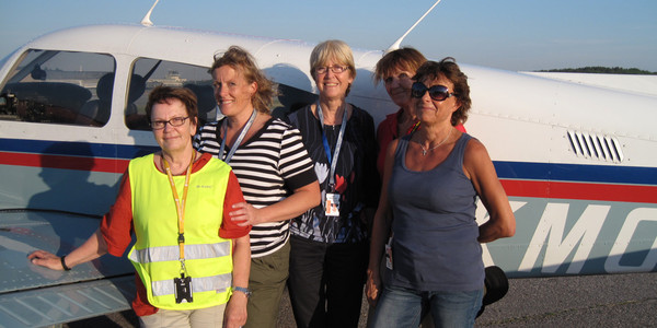 Skybirds med Iris Stenbom, Malin Ekberg, Eva Dahlgren, Solveig Jörgensen och Rigmor Karmbäck